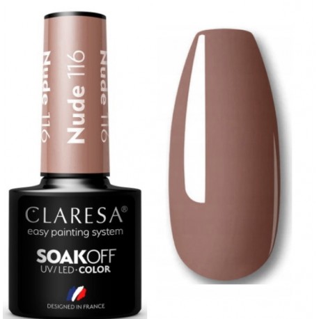 CLARESA NUDE UV/LED 5ml - NR 116