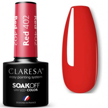 CLARESA RED UV/LED 5ml - NR 402