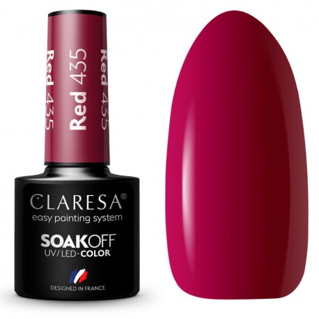 CLARESA RED UV/LED 5ml - NR 435