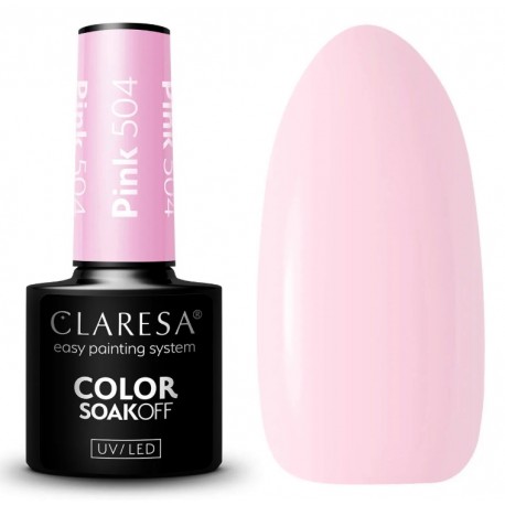 CLARESA PINK UV/LED 5ml - NR 504