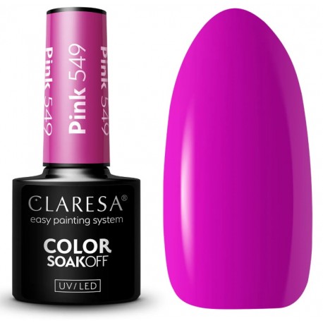 CLARESA PINK UV/LED 5ml - NR 549
