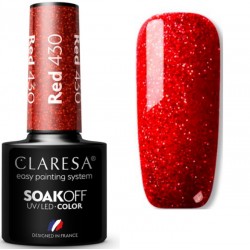 CLARESA RED UV/LED 5ml - NR 430
