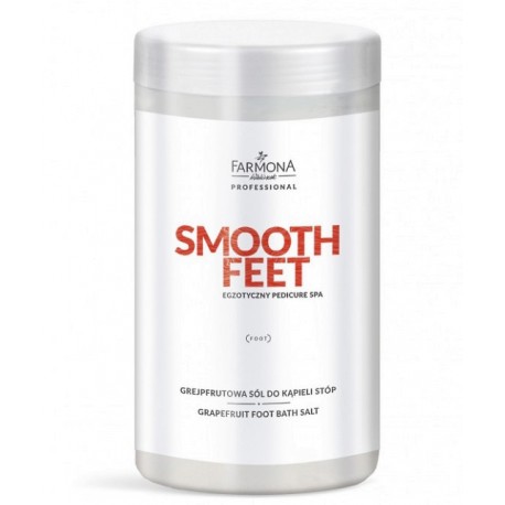 SMOOTH FEET, Grejpfrutowa sól do kapieli stóp 1500g