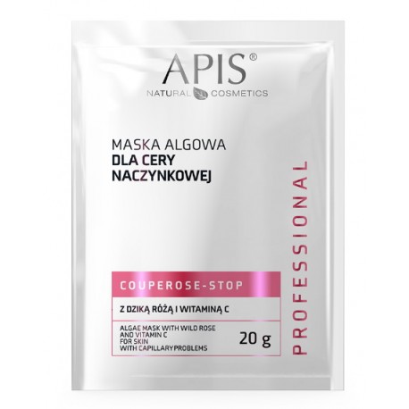 APIS Couperose- Stop Maska Algowa Dla Cery Naczynkowej 20g