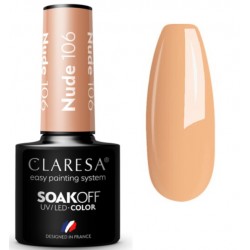 CLARESA NUDE UV/LED 5ml - NR 106