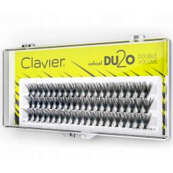 KĘPKI RZĘSY CLAVIER DU2O DOUBLE VOLUME 14mm