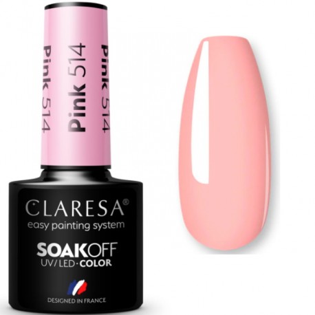 CLARESA PINK UV/LED 5ml - NR 514