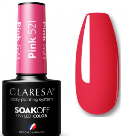 CLARESA PINK UV/LED 5ml - NR 521