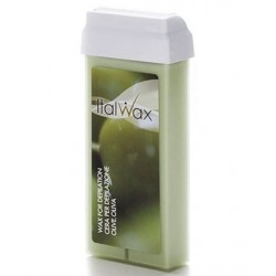 ItalWax Olive - aromatyczny wosk z dwutlenkiem tytanu  w rolce 100ml