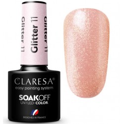 CLARESA GLITTER UV/LED 5ml - NR 11