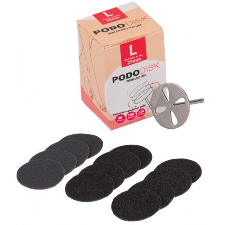 Pododisk tarcza + nakładki L 25mm