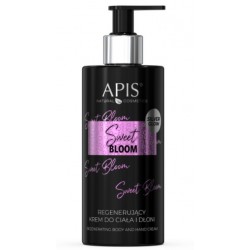 APIS Sweet Bloom Regenerujący krem do ciała i dłoni
