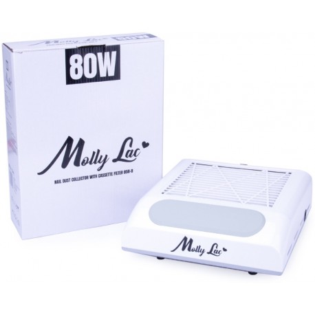 Bezworkowy Pochłaniacz pyłu 80W MollyLac White