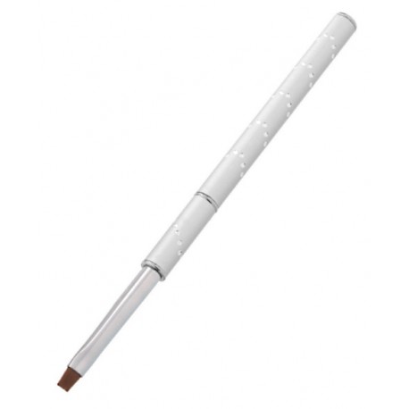 Pędzelek do żelu nr 4 składany z cyrkoniami "LINIE"