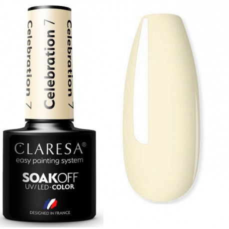 CLARESA CELEBRATION  UV/LED 5ml - Nr 7