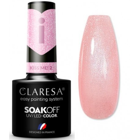 CLARESA KISS ME  UV/LED 5ml - Nr 2