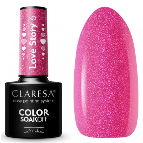 CLARESA LOVE STORY UV/LED 5ml - NR 6