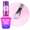 MollyLac Milky Top No Wipe Mleczny 10ml - Pink