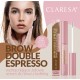 CLARESA BROW DOUBLE ESPRESSO WZMACNIAJĄCE ŻELOWE SERUM DO BRWI 6G