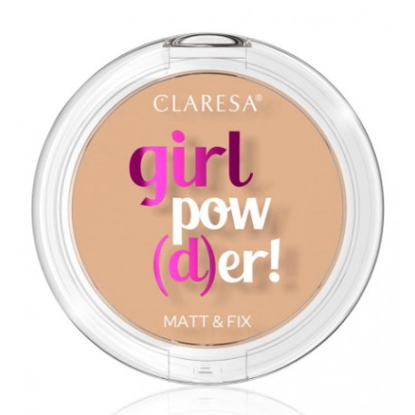 CLARESA GIRL POW(D)ER! PUDER 02 NATURAL BEIGE 12G