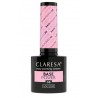 CLARESA BAZA POWER HYBRYDOWA 08 róż z perłą i efektem  lipglossnails