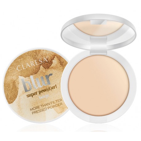 CLARESA PUDER PRASOWANY BLUR SUPER POW(D)ER! 10g BEIGE