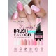 CLARESA Żel w butelce do paznokci BRUSH EASY GEL nr 2 Mleczny 5g