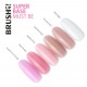 Brushup! Baza hybrydowa Super Base do paznokci Sparkle Pink 5g