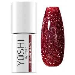 YOSHI Flashing Lakier Hybrydowy UV LED Blushin Rosato 6 ml – 144