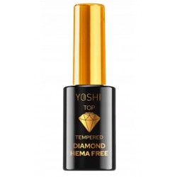 Yoshi Top Tempered DIAMOND "Hartowane szkło"10ml Hema-Free