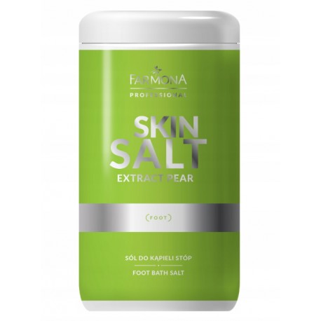 Farmona SKIN SALT Extract Pear Sól do kąpieli stóp 1400g Gruszkowa