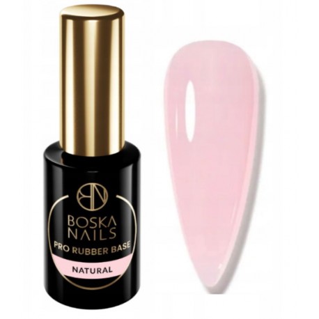 Boska Nails baza kauczukowa Rubber Base Natural 10ml