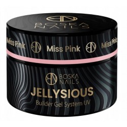 Boska Nails żel budujący Jellysious o konsystencji galaretki MISS PINK 50ml