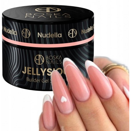 Boska Nails żel budujący Jellysious o konsystencji galaretki NUDELLA 15ml