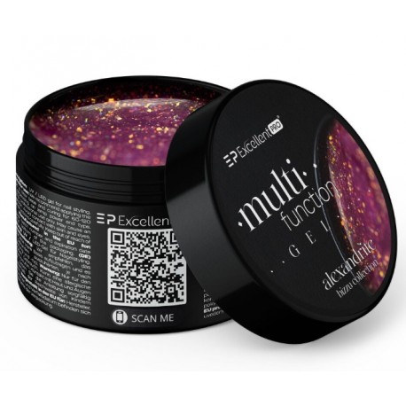 Excellent Pro Multifunction Gel Aleksandrite 15g żel budujący z drobinką