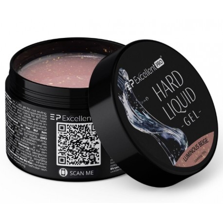 EXCELLENT PRO Żel Do Paznokci Hard Liquid Gel Luminous Beige  30g