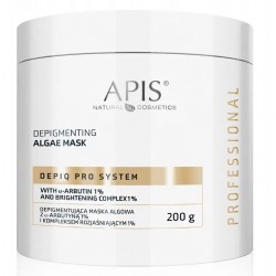DEPIQ PRO SYSTEM Depigmentująca Maska algowa  z kompleksem rozjaśniającym 200g
