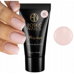 Boska Nails Akrylożel PolyShape Żel budujący do paznokci Soft Pink 30g