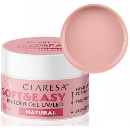 Claresa żel budujący Soft&Easy Natural 45g