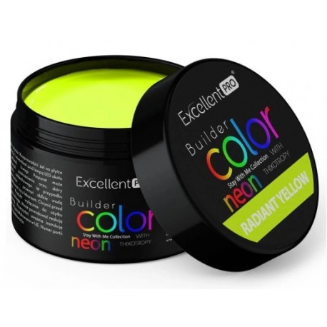 Excellent PRO THIXO Żel budujący LED/UV Radiant Yellow  15g