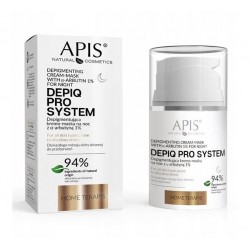 Apis DEPIQ PRO SYSTEM Depigmentująca kremo-maska na noc z arbutyną 1% 50ml