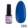 187. NTN Lakier żelowy UV - Signal Blau - Ciemny Niebieski - 6ml
