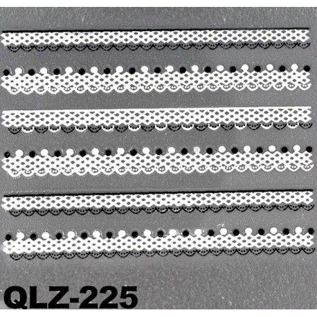 Naklejki na paznokcie 3D QLZ-226