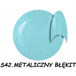 Żel kolorowy NTN S42 metaliczny błękit