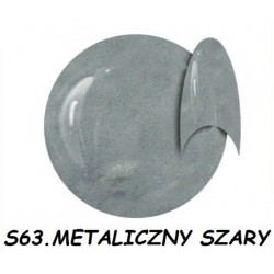 Żel kolorowy NTN S63 metaliczny szary