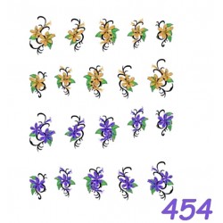 Naklejki wodne 454