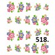 Naklejki wodne 518