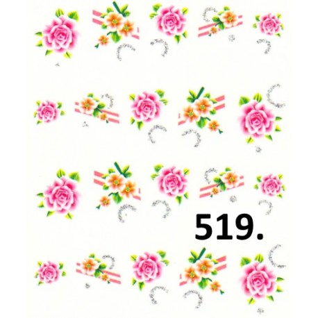 Naklejki wodne 519