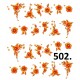 Naklejki wodne 502