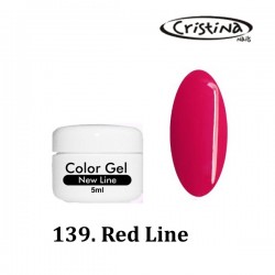 Kolorowy żel UV  - Red Line - 139